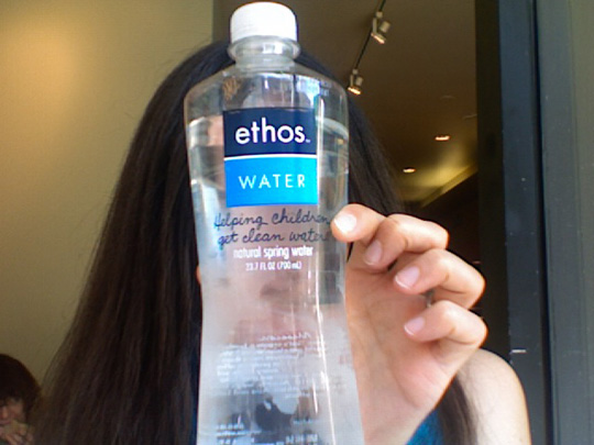 So Ethos, the Starbucks'd brand of ethical water, has a new bottle!